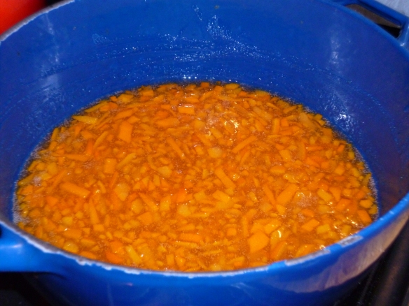 marmalade cooking
